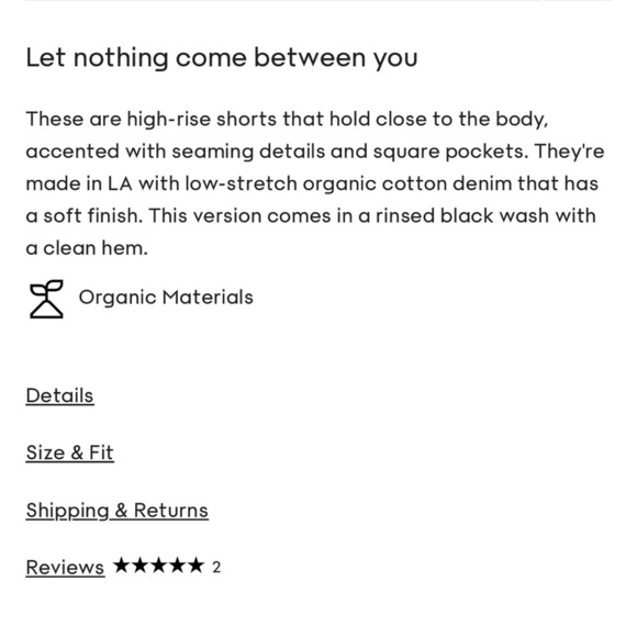 AGolde Nikita Short Size 32 NWT - Picture 5 of 13